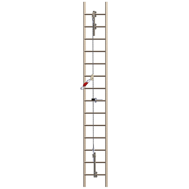 Protecta® Cabloc™ Vertikales Kabelleitersystem, Verankerung der oberen Leiterhalterung, Edelstahl, 6191032